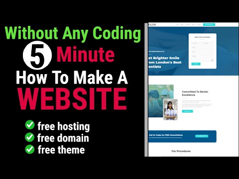 how to make free website on wordpress||free hosting|| free domain ||free theme