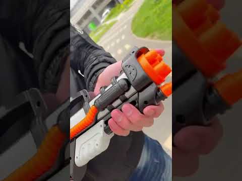 BAZUMI - Большой водный пистолет с помпой - водяное оружие с насосом игрушки