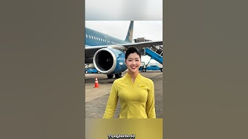 NỮ TIẾP VIÊN HÀNG KHÔNG VIETNAM AIRLINES CÓ NỤ CƯỜI XINH ĐẸP BAO NGƯỜI MÊ