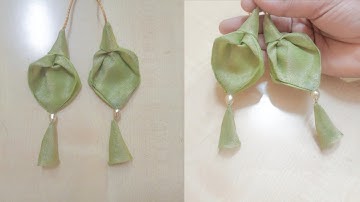 How to make fabric latkan||Easy latkan making tutorial|#trending #latkan #blousedesign#blouse