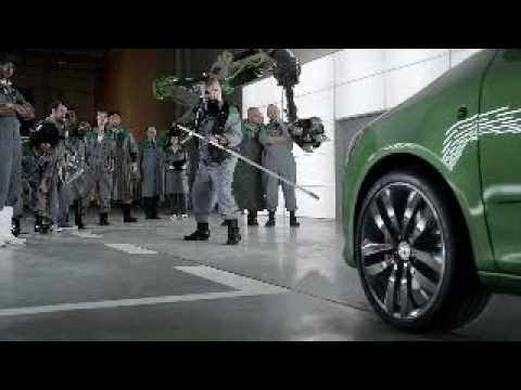 Skoda Fabia vRS Mean Green TV commercial