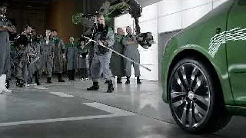 Skoda Fabia vRS Mean Green TV commercial