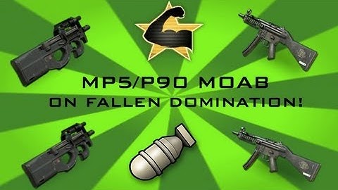MP5/P90 M.O.A.B Gameplay on Fallen Domination! (Introducing aR FA1TH)
