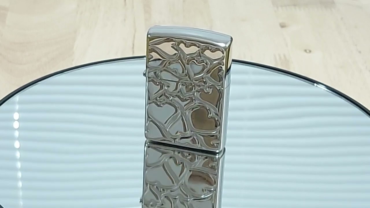 ZIPPO ハート ジッポ ライター FILL LOVE レディース シルバー ZIPPO ハート ジッポ ライター FILL LOVE レディース シルバー