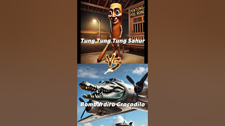 tung tung tung sahur VS bombardiro crocodilo 1 #tungtungtungsahur #bombardirocrocodilo