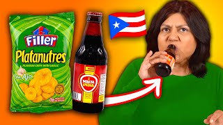 Mexican Moms Try Puerto Rican Snacks!
