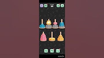 tower of Hanoi sort level 185