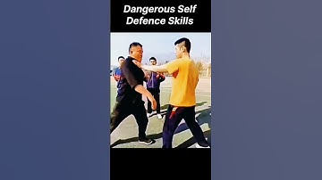 Powerful Self Defence Skills. try this technique #kungfu #wushufight #selfdifence #martialarts
