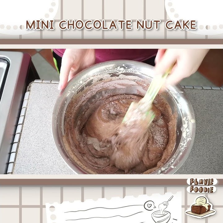 MINI CHOCOLATE NUT CAKE #shorts