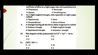 Class9 Most important #Mathematics 2024.