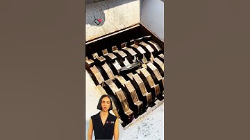 #fcnfm Low Speed High Torque Shredder for Significant Cutting Force and Low Jamming in Recycling