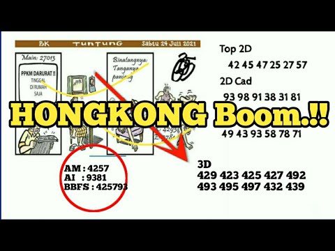 Syair Pak Tuntung Hari Ini Sabtu 24 Juli 2021 Syair Hongkong Pak Tuntung Youtube