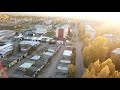 Видео с высоты: Лесосибирск,южная часть