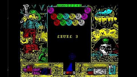 Cannon Bubble - ZX Spectrum - ZEmu emulador