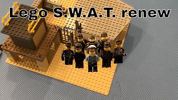 New Lego S.W.A.T. base Review/Tutorial