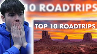 BRITS React to the TOP 10 USA ROADTRIPS TO DO IN 2024