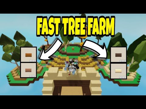 Fast Tree Farm And Auto Plank Roblox Skyblock Youtube - how to drop items in roblox skyblock xbox one