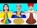 自分 VS おばあちゃんの料理チャレンジ | 面白い食べ物のレシピ Toon Toon