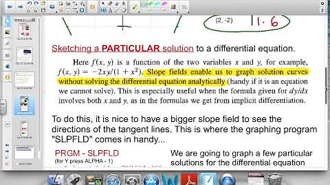 6 1 Antiderivatives & Slope Fields day 2