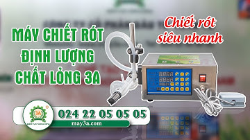 Máy Chiết Rót Định Lượng Chất Lỏng 3A - Cách Chiết Rót Mỹ Phẩm, Nước Hoa Chính Xác.