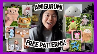 18 FREE Crochet Amigurumi Patterns 🧸💕 Beginner Friendly, Market Ideas, Quick & Cute Plushies ✨ screenshot 1