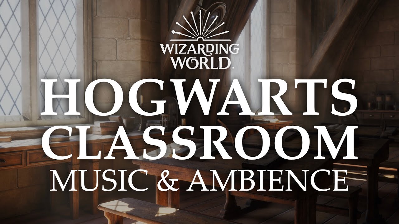 Hogwarts Classroom  Harry Potter Music  Ambience   5 Scenes for Studying Focusing  Sleep