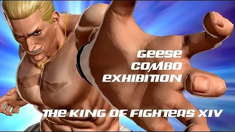 KOF XIV Geese Combo Exhibition