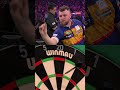 SIX perfect darts... Josh Rock needing to check he missed the seventh 🔎🤣