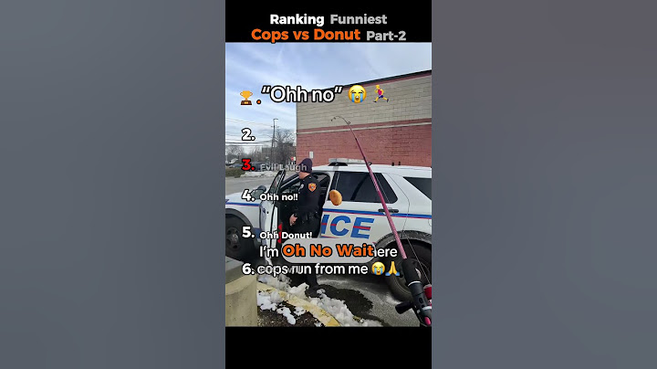 Ranking funniest cops vs donut moments. part-2