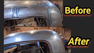 This Amazing New Trick Will Save You a Fortune on Bondo! 1953 Chevy Top Chop Part 3