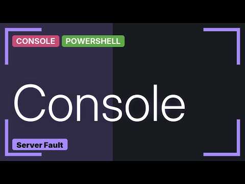 PowerShell Start-Job output