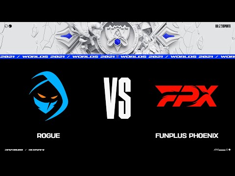 RGE vs. FPX | Worlds Group Stage Day 4 | Rogue vs. FunPlus Phoenix (2021)