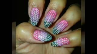 Ombre Nail Stamp Tutorial