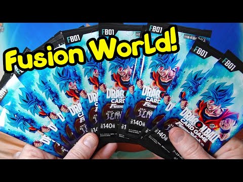 Dragon Ball Super Card Game Fusion World Pack Opening! - YouTube