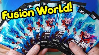 Dragon Ball Super Card Game Fusion World Pack Opening!