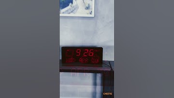 New cheap LED Calendar Wall Clock, Calendar, alarm, all - in - one!