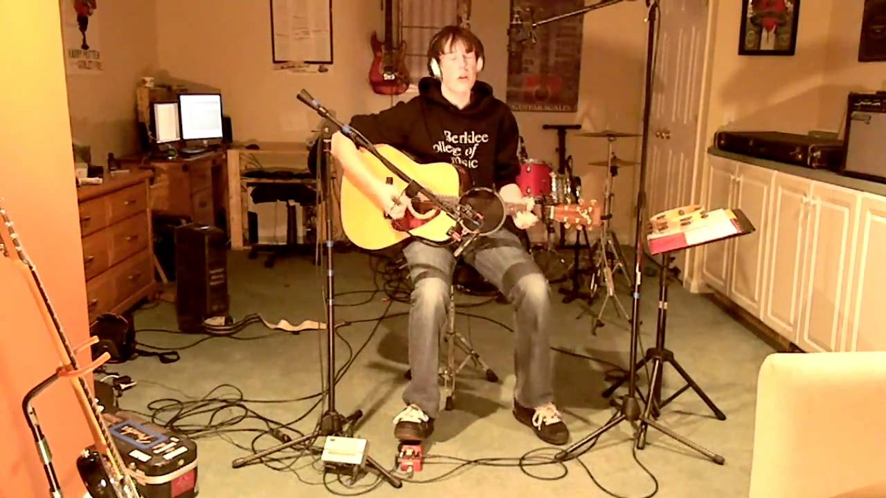 Clocks Coldplay Acoustic Looping Cover YouTube