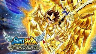 [SAINT SEIYA SHINING SOLDIERS] mobile gameplay on Android/iOs| Do I look cool in golden armor :P !! screenshot 2