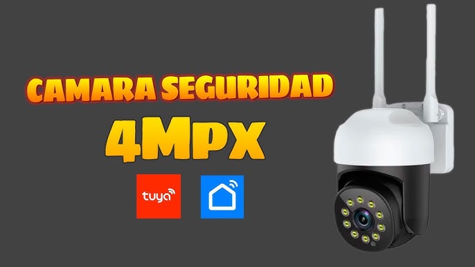 Cámara IP WiFi Full HD de EXTERIOR con visión nocturna Tuya Smart Life 🔴 