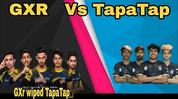 Team TapaTap Vs GXR | GXR Vs TapaTap | GXR Wiped TapaTap in Bootcamp #Bgmi #Gxr #Tapatap #RooterPro