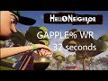 Hello neighbor gapple wr 32 seconds