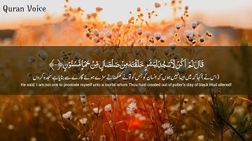 Surah Al Hijr سورة الحجر - Hothaifa Kaeed حذيفة الكعيد - Quran Voice