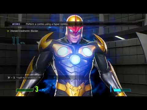 Marvel VS Capcom Infinite ~ Nova Combo Trials