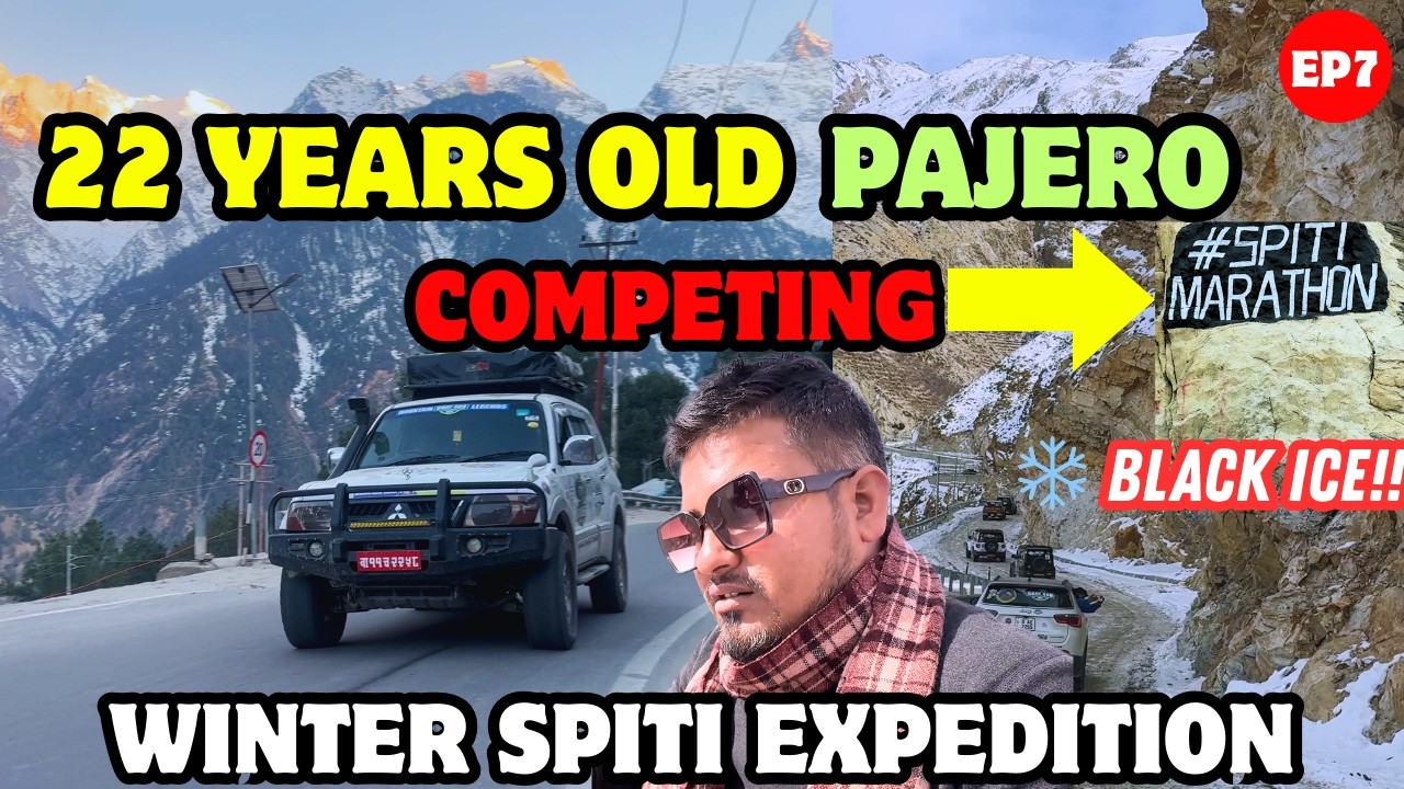 Deadly Roads to Kaza! Landslides, Falling Rocks | Kalpa to Nako, Winter Spiti Expedition || [EP7]