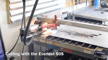 CNC Plasma Cutting A Sign With Langmuir Systems Crossfire