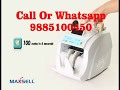 Maxsell cash counting machine hyderabadl 9885100450 businesstechin