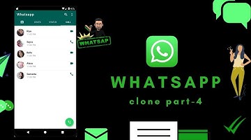 whatsapp - UI - flutter || simple tutorials for beginners || Whatsapp clone - part - 4