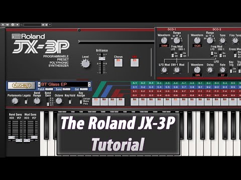 Roland's JX-3P Synth Tutorial - YouTube