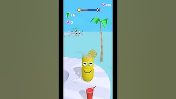 🍷😂 Juice run Android game play #shorts #juice level 38