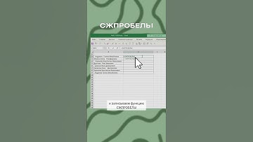Как убрать лишние пробелы в тексте🧹#excel #функции #бизнес #бесплатно #отличникиexcel #отчет